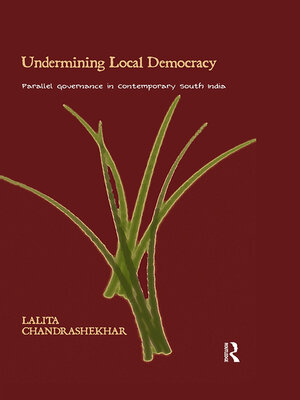 cover image of Undermining Local Democracy